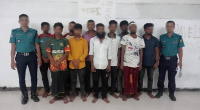 মোহাম্মদপুরে বিভিন্ন অপরাধে গ্রেপ্তার ১৩ 